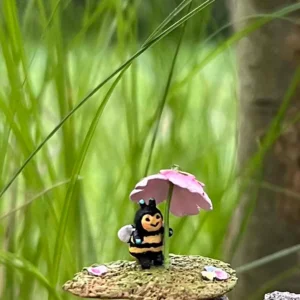 Wee Forest Folk - Bee Happy (Pink)