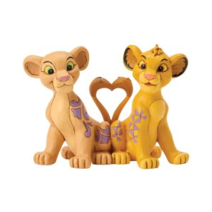 Jim Shore Disney Traditions - Simba & Nala Heart Tails