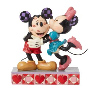 Jim Shore Disney Traditions - Mickey and Minnie Love Kisses