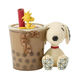 Jim Shore Peanuts: Snoopy and Woodstock Boba Figurine