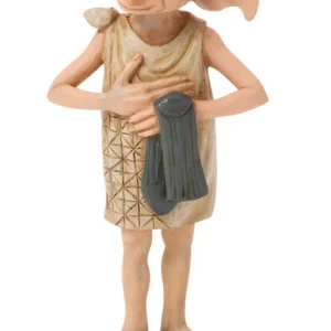 Jim Shore Dobby Figurine holding a sock